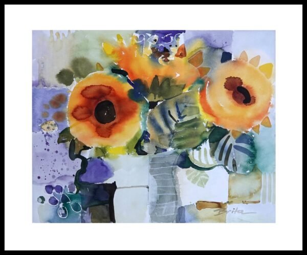 EC BS501 Graphic Flowers III